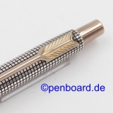 Parker 75 Penna Sfera Cap & Barrel Sterling 925/°°° Ciselè Made in USA  1980s